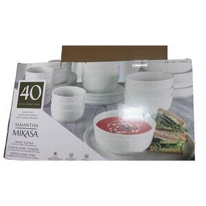 Mikasa Samantha 40-piece Bone China Dinnerware Set